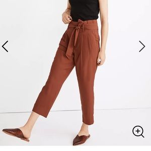 Madewell paperbag pants